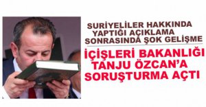TANJU ÖZCAN HAKKINDA SORUŞTURMA AÇILDI
