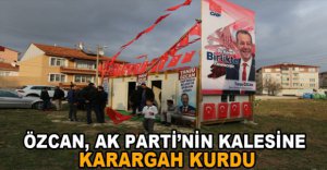 TANJU ÖZCAN SAĞLIK MAHALLESİ'NE KARARGAH KURDU