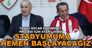 TANJU ÖZCAN STADYUMLA İLGİLİ KONUŞTU