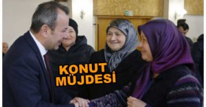 TANJU ÖZCAN'DAN KONUT MÜJDESİ
