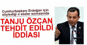 TANJU ÖZCAN'IN TEHDİT EDİLDİ İDDİASI