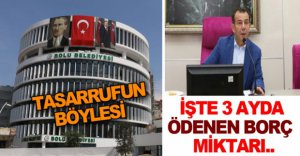 TASARRUFUN BÖYLESİ..