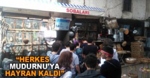 TATİLCİLERİN İLGİ ODAĞI OLDU