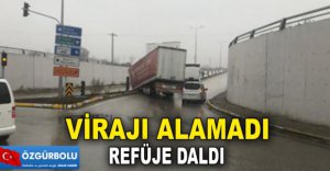 TIR REFÜJE DALDI