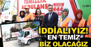 TÜRKİYE'DE BİR İLK 'TEMİZLİK AMBULANSI'