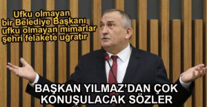 "UFKU OLMAYAN MİMARLARLA ŞEHİR FELAKETE UĞRAR"
