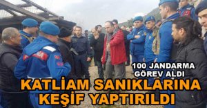 VAHŞİ KATLİAMIN SANIKLARINA KEŞİF YAPTIRILDI