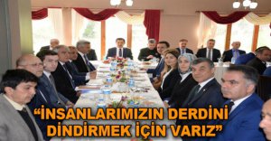 VALİ ÜMİT MÜDÜRLERLE BİR ARAYA GELDİ