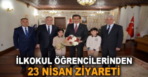 VALİ ÜMİT'E 23 NİSAN ZİYARETİ
