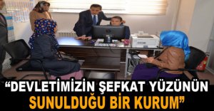VALİ ÜMİT'TEN KURUM ZİYARETİ