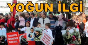 VATANDAŞLAR BÜYÜK İLGİ GÖSTERDİ