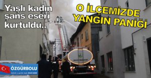 YAŞLI KADIN ŞANS ESERİ KURTULDU