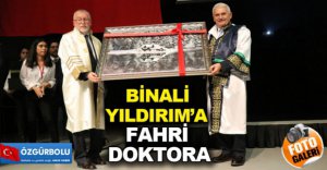 YILDIRIM’A FAHRİ DOKTORA
