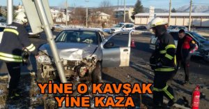 YİNE O KAVŞAK YİNE KAZA....