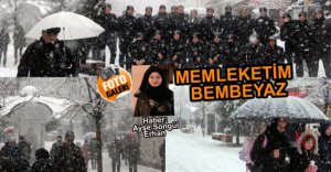 YOĞUN KAR YAĞIŞI BAŞLADI