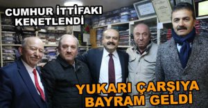 YUKARI ÇARŞI ESNAFI MUTLU....