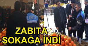 ZABITA SOKAĞA İNDİ