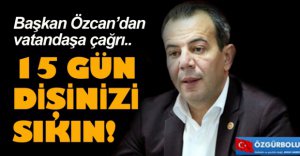 BAŞKAN ÖZCAN'DAN BOLU HALKINA ÇAĞRI