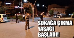 4 GÜNLÜK YASAK BAŞLADI