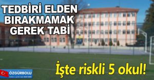 5 OKULA YIKILMA KARARI