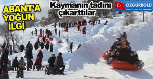 ABANT'A YOĞUN İLGİ