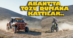 ABANT’TA TOZU DUMANA KATTILAR