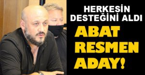 ABDULLAH ABAT RESMEN ADAY..