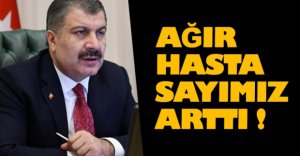 "AGIR HASTA SAYIMIZ ARTTI"
