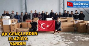 AK GENÇLERDEN ELAZIĞ’A YARDIM
