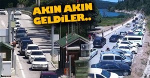 TATİLCİLER BOLU'YA AKIN ETTİ