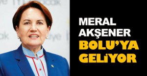 AKŞENER BOLU'YA GELİYOR