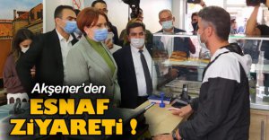 AKŞENER ESNAFI ZİYARET ETTİ
