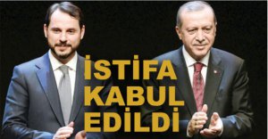 ALBAYRAK'IN İSTİFASI KABUL EDİLDİ....