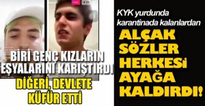 ALÇAK SÖZLER HERKESİ AĞAYA KALDIRDI !