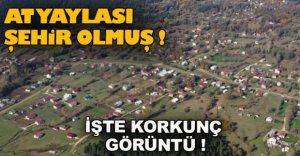 AT YAYLASI ŞEHİR OLMUŞ !