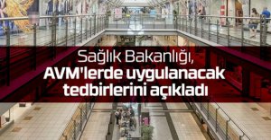 AVM'LERDE ALINACAK ÖNLEMLER AÇIKLANDI