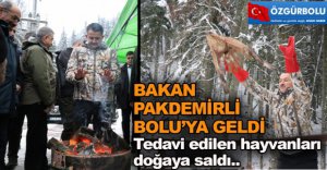 BAKAN PAKDEMİRLİ BOLU'YA GELDİ