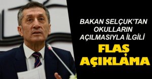 BAKAN SELÇUK'TAN FLAŞ AÇIKLAMA