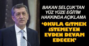 BAKAN SELÇUK'TAN ÖNEMLİ AÇIKLAMA