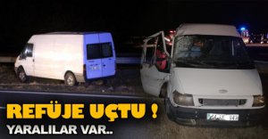 BARİYERLERE ÇARPARAK DURABİLDİ
