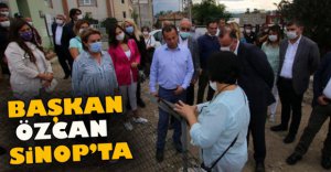 BAŞKAN ÖZCAN SİNOP'TA