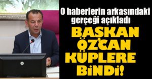 BAŞKAN ÖZCAN KÜPLERE BİNDİ..