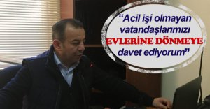 BAŞKAN ÖZCAN'DAN ANONSLU UYARI