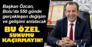 BAŞKAN ÖZCAN'IN ÖZEL SUNUMUNU KAÇIRMAYIN !