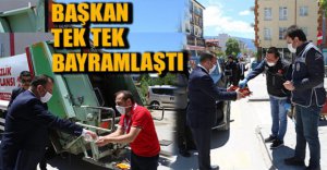 BAŞKAN'DAN BAYRAM ZİYARETİ...