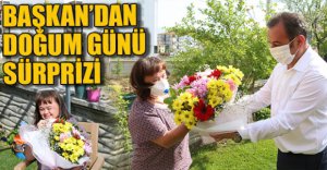 BAŞKAN ÖZCAN’I GÖRÜNCE BÜYÜK MUTLULUK YAŞADI