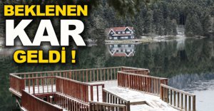 BEKLENEN KAR GELDİ!