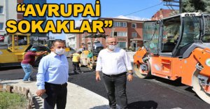 BELEDİYE BAŞKANI ASFALT ÇALIŞMALARINI DENETLEDİ