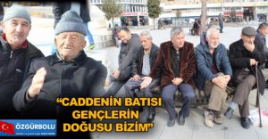 BELEDİYE MEYDANININ MÜDAVİMLERİ ANLATTI