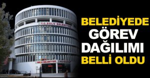 BELEDİYEDE GÖREV DAĞILIMI BELLİ OLDU